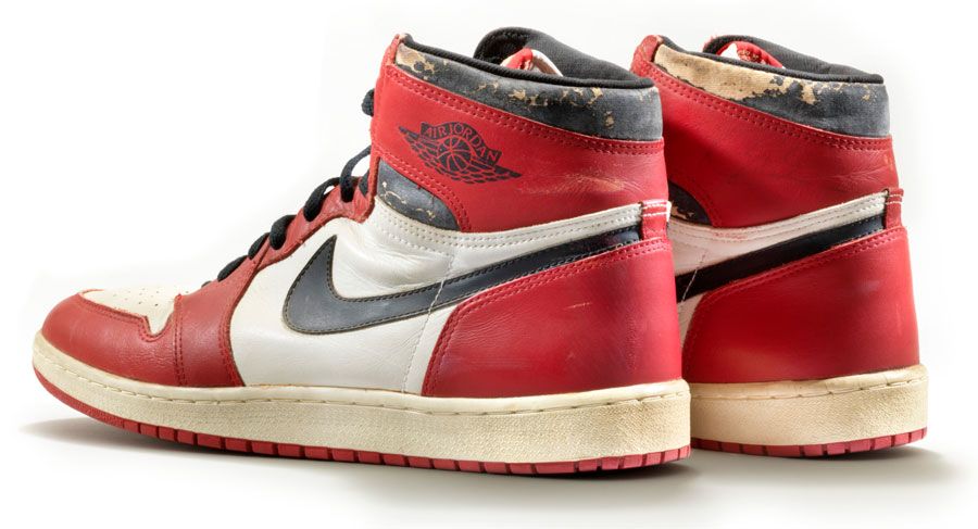 Michael Jordan's Trieste Game Sneakers Sold at Auction for Record ...