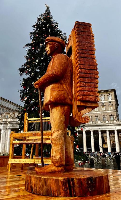 St Peter S Nativity Scene From Fvg Unveiled On Saturday In Rome Intrieste