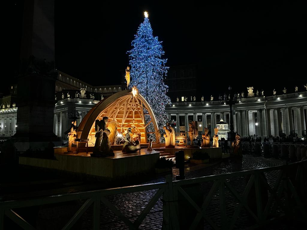 St Peter's Nativity Scene From FVG Unveiled On Saturday in Rome InTrieste