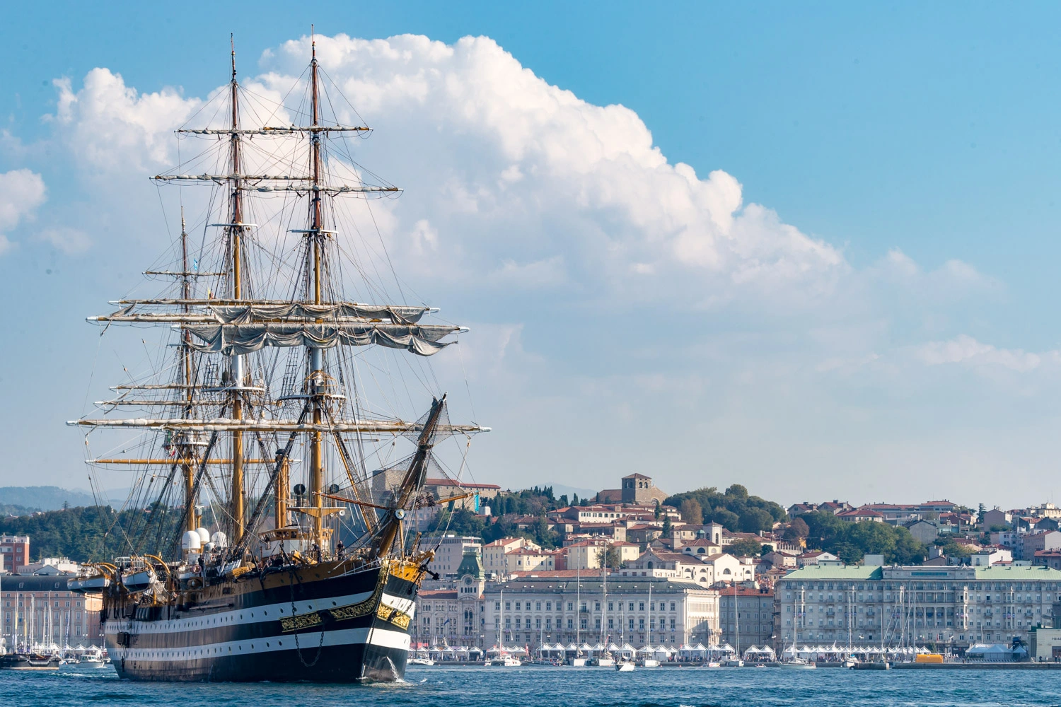 Italy’s Amerigo Vespucci Sets Sail on Global Tour, With Special Stop in