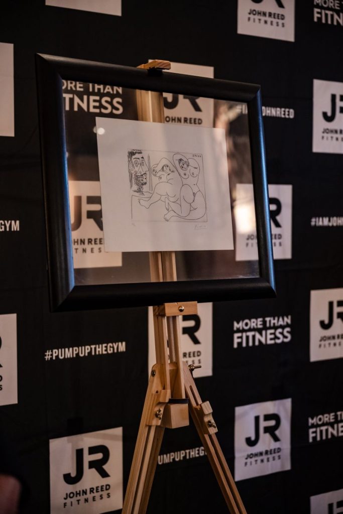 Picasso Painting Displayed In Trieste's John Reed Gym InTrieste